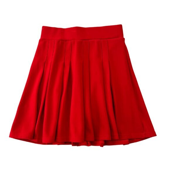 New Mix Dresses & Skirts - Sporty Red‎ Pleated Tennis Skirt – Built-in Shorts with Hidden Pocket Size Small